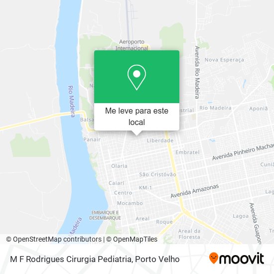 M F Rodrigues Cirurgia Pediatria mapa