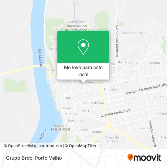 Grupo Brdc mapa