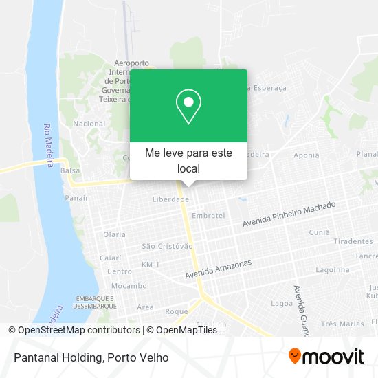 Pantanal Holding mapa