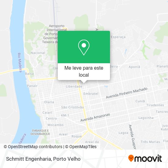 Schmitt Engenharia mapa