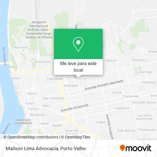 Mailson Lima Advocacia mapa