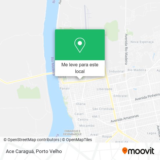 Ace Caraguá mapa