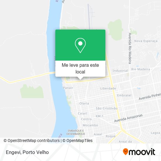 Engevi mapa