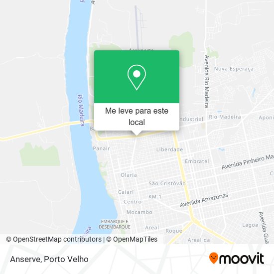 Anserve mapa