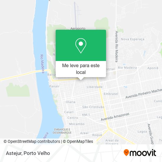 Astejur mapa