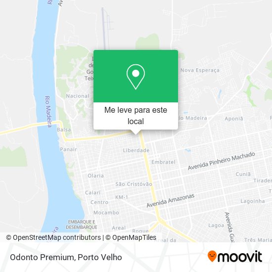 Odonto Premium mapa