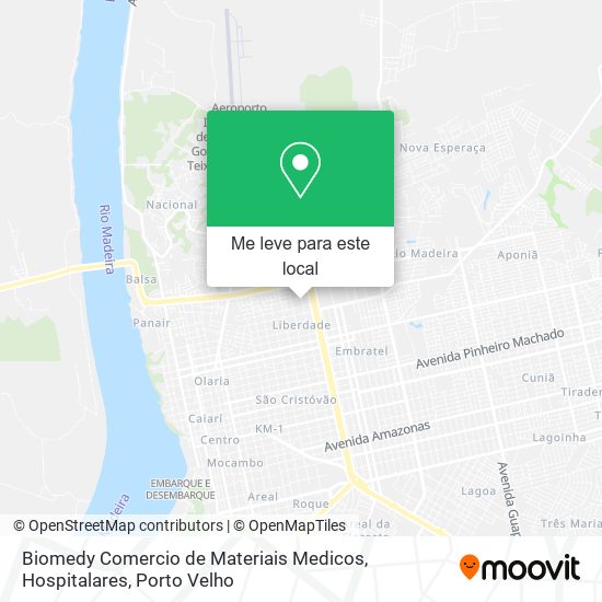 Biomedy Comercio de Materiais Medicos, Hospitalares mapa