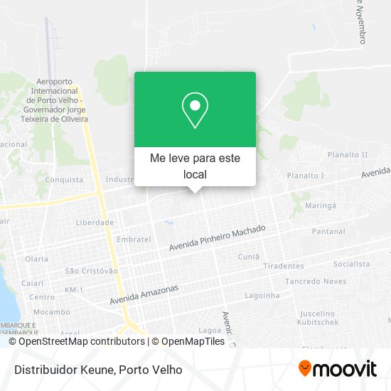 Distribuidor Keune mapa