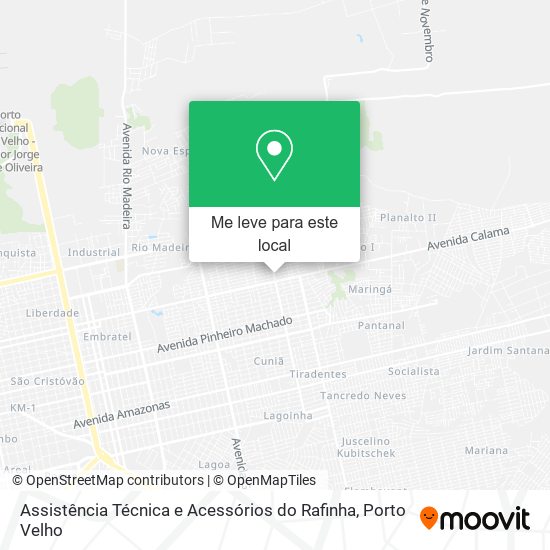 Assistência Técnica e Acessórios do Rafinha mapa