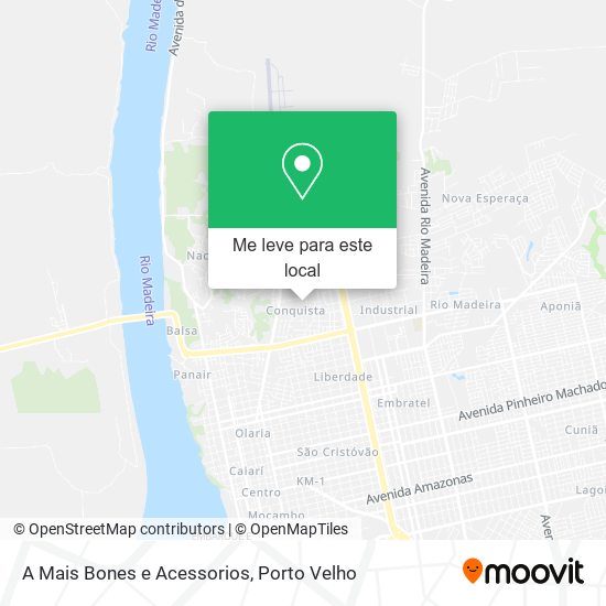 A Mais Bones e Acessorios mapa