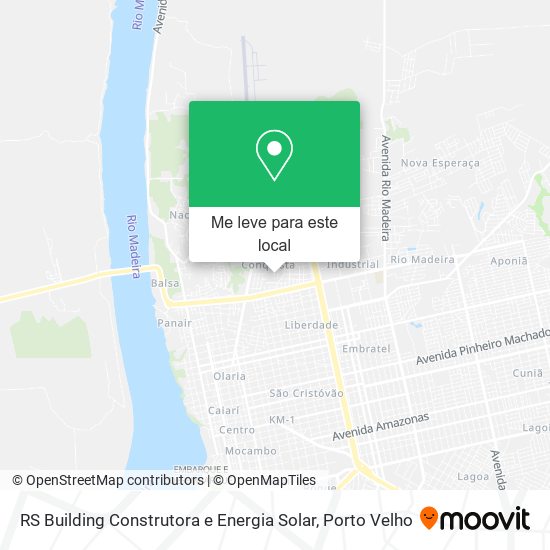 RS Building Construtora e Energia Solar mapa