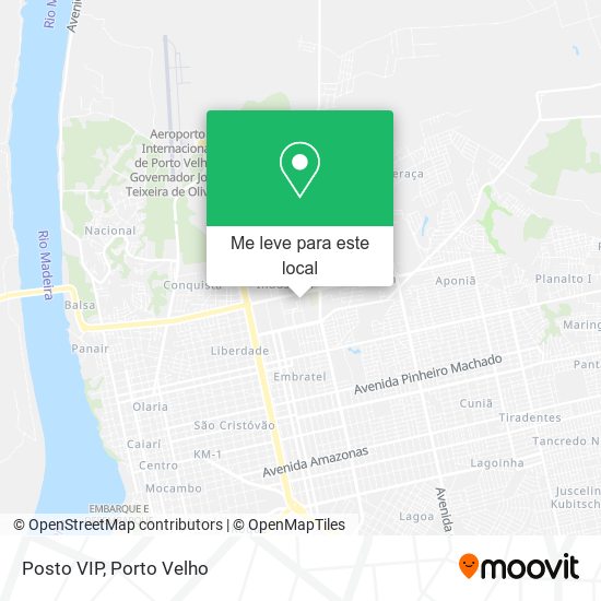 Posto VIP mapa