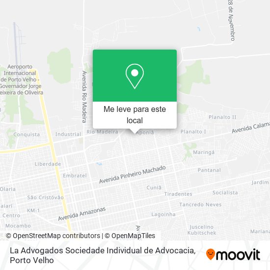 La Advogados Sociedade Individual de Advocacia mapa