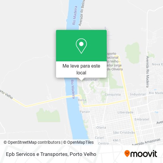 Epb Servicos e Transportes mapa