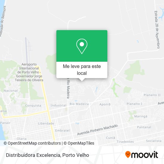 Distribuidora Excelencia mapa