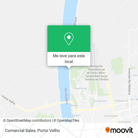 Comercial Sales mapa