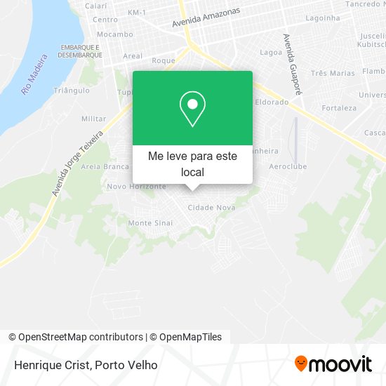 Henrique Crist mapa