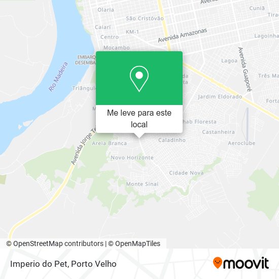 Imperio do Pet mapa