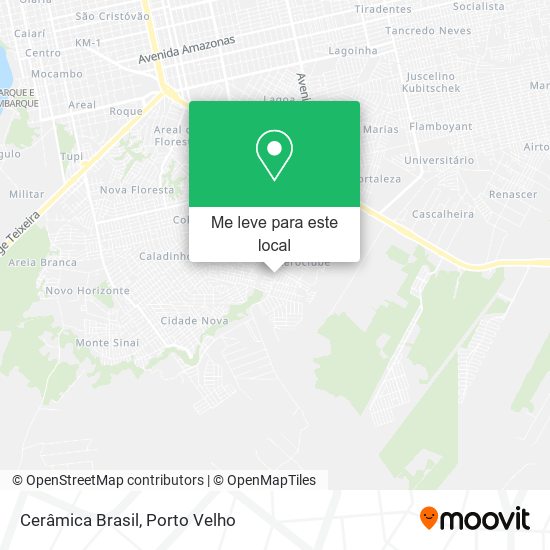 Cerâmica Brasil mapa