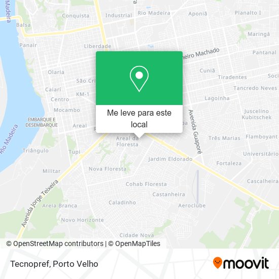 Tecnopref mapa