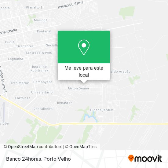 Banco 24horas mapa