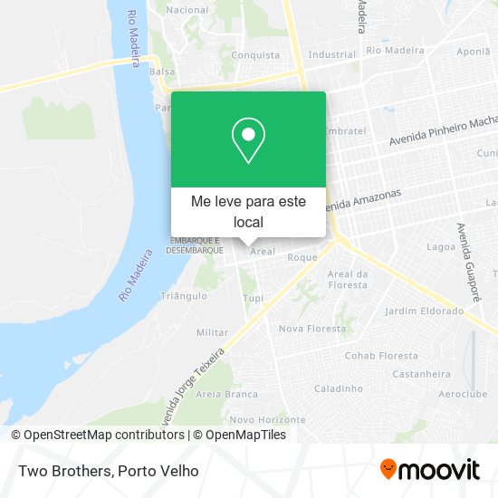 Two Brothers mapa