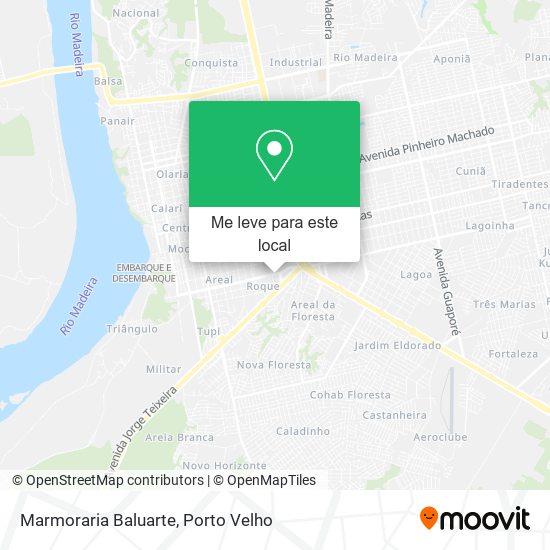 Marmoraria Baluarte mapa