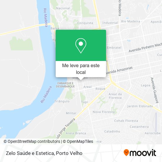 Zelo Saúde e Estetica mapa