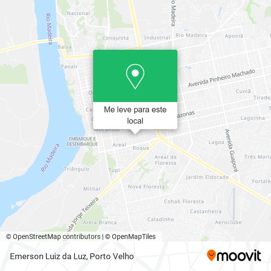 Emerson Luiz da Luz mapa