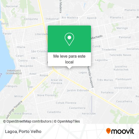 Lagoa mapa