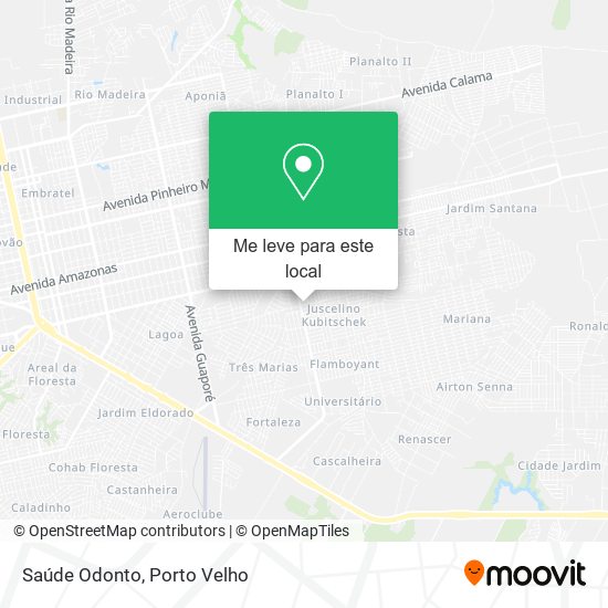 Saúde Odonto mapa