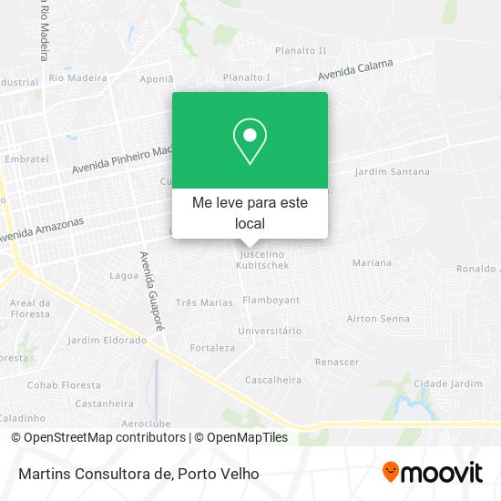 Martins Consultora de mapa