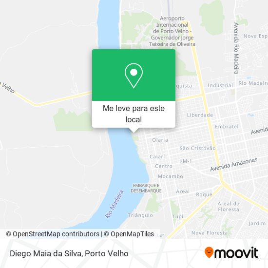 Diego Maia da Silva mapa