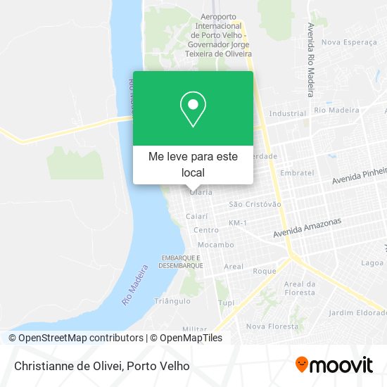 Christianne de Olivei mapa