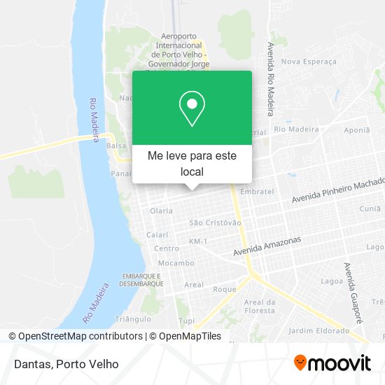 Dantas mapa