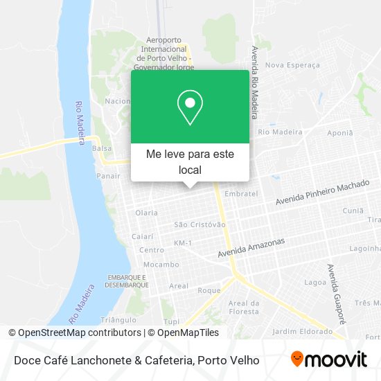 Doce Café Lanchonete & Cafeteria mapa