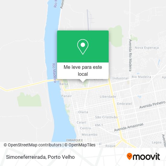 Simoneferreirada mapa