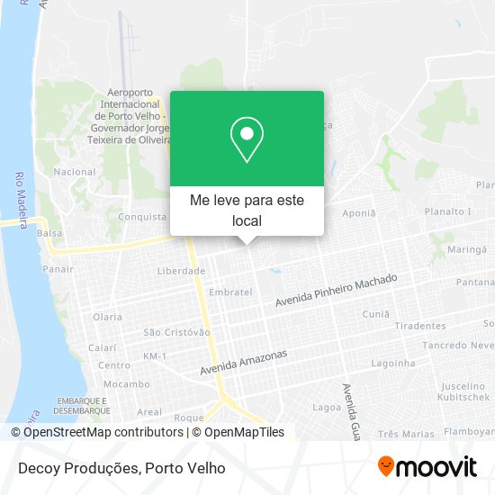 Decoy Produções mapa
