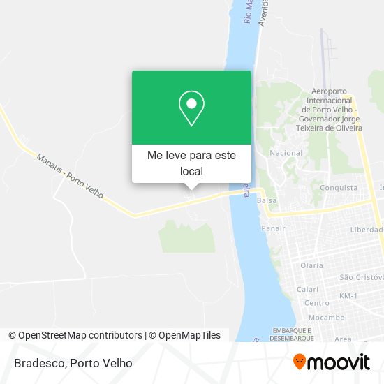 Bradesco mapa
