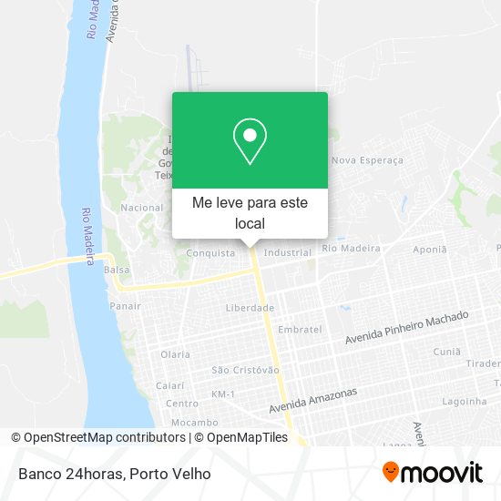 Banco 24horas mapa