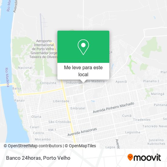 Banco 24horas mapa