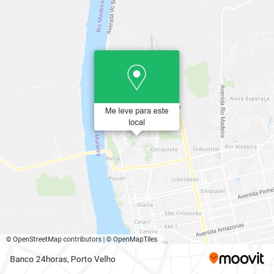 Banco 24horas mapa