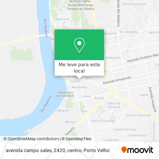 avenida campo sales, 2420, centro mapa