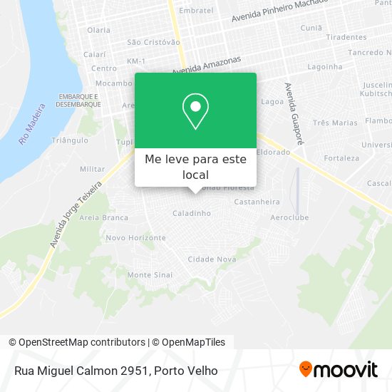 Rua Miguel Calmon 2951 mapa