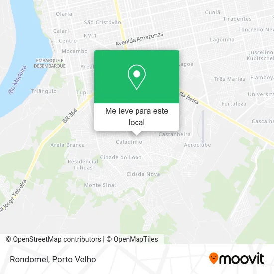 Rondomel mapa