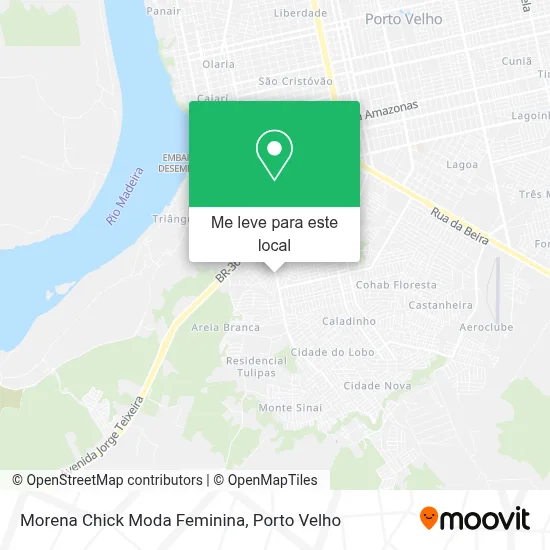 Morena Chick Moda Feminina mapa