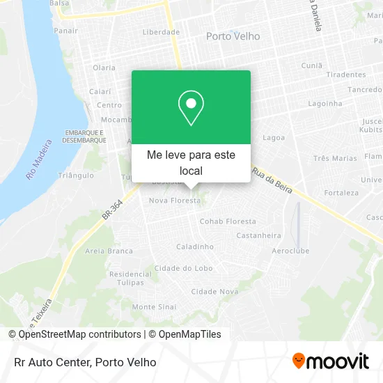Rr Auto Center mapa