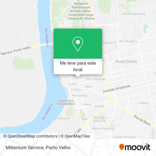 Millenium Service mapa