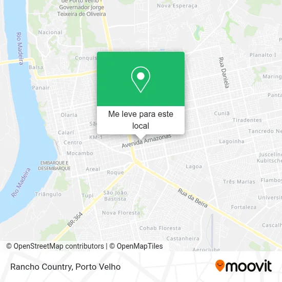 Rancho Country mapa