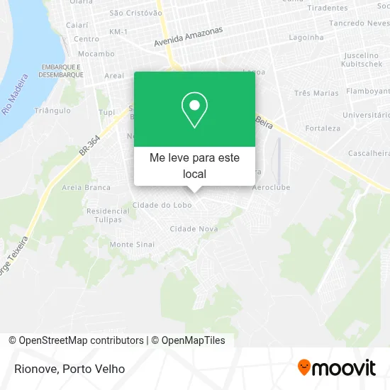Rionove mapa
